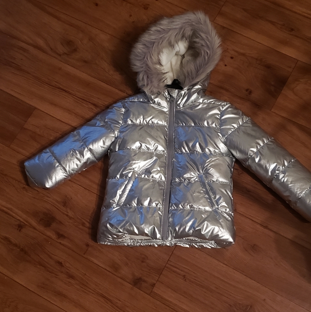 Girl's Winter Insulated Hooded Jacket